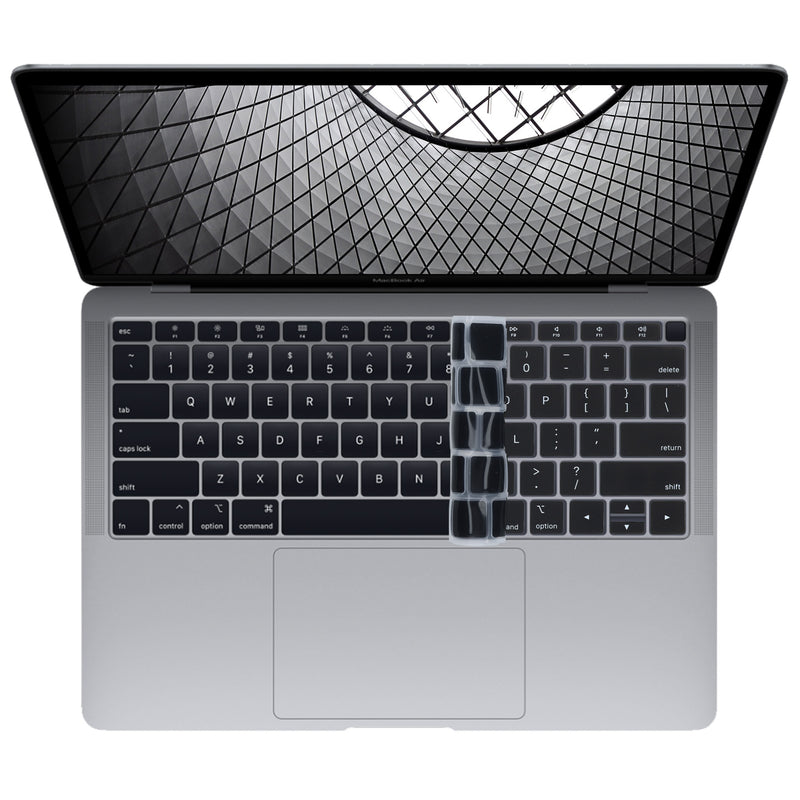 kwmobile Tastaturschutz für Apple MacBook Air 13" 2018 2019 2020 A1932 - QWERTY US Keyboard Cover Abdeckung