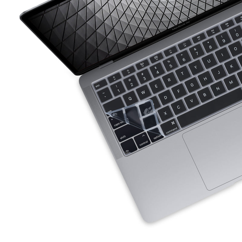 kwmobile Tastaturschutz für Apple MacBook Air 13" 2018 2019 2020 A1932 - QWERTY US Keyboard Cover Abdeckung