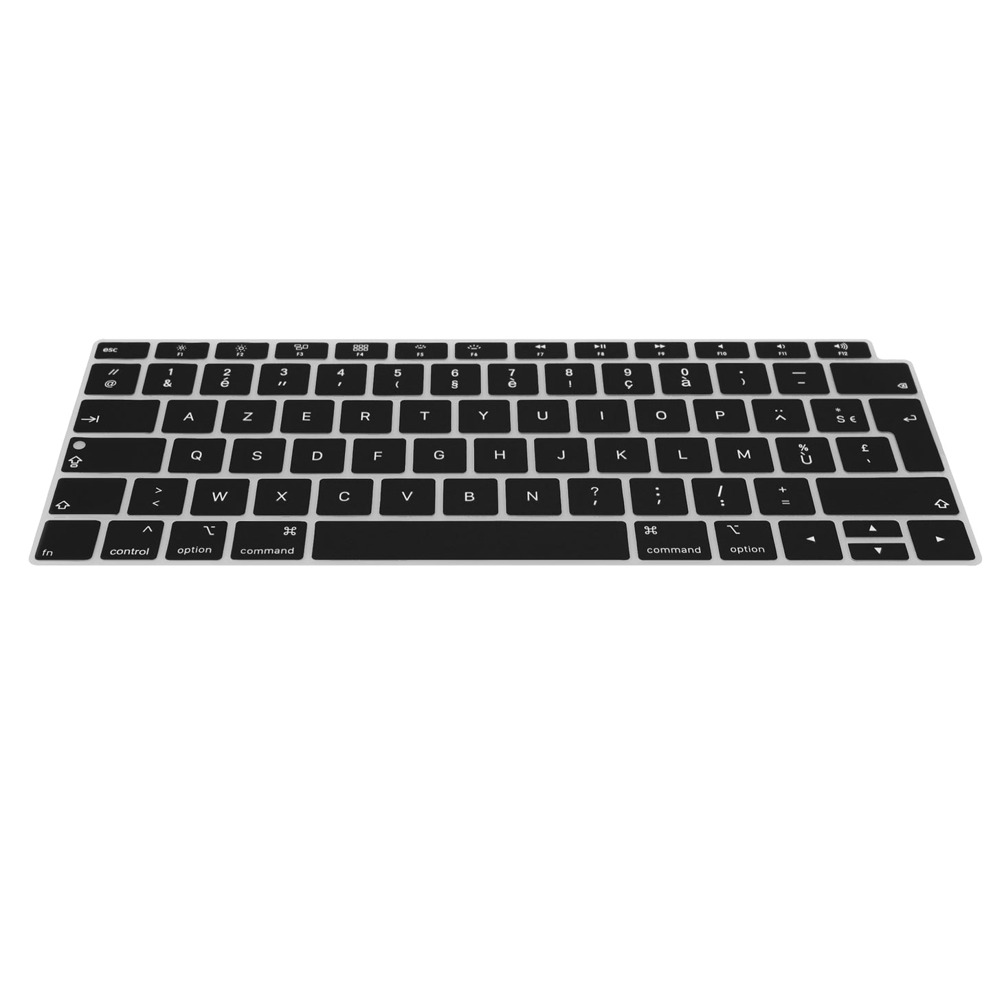 kwmobile Tastaturschutz AZERTY (Frankreich, Belgien) kompatibel mit Apple MacBook Air 13" 2018 2019 2020 A1932