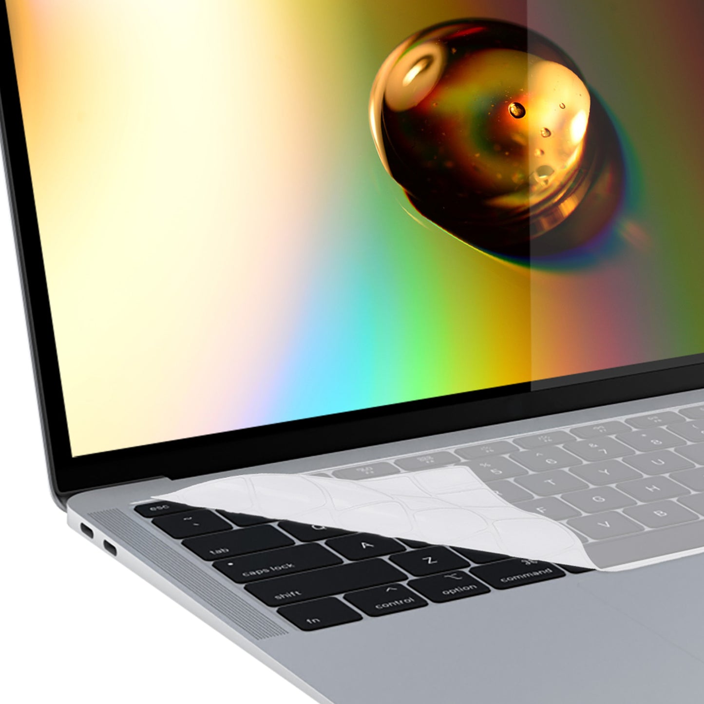 kwmobile Tastaturschutz AZERTY (Frankreich, Belgien) kompatibel mit Apple MacBook Air 13" 2018 2019 2020 A1932