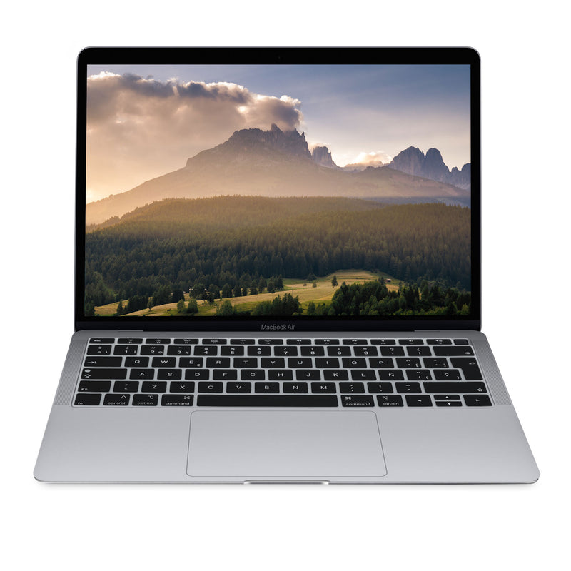 Silikon Tastaturschutz QWERTY (Spanien) kompatibel mit Apple MacBook Air 13" 2018 2019 2020 A1932