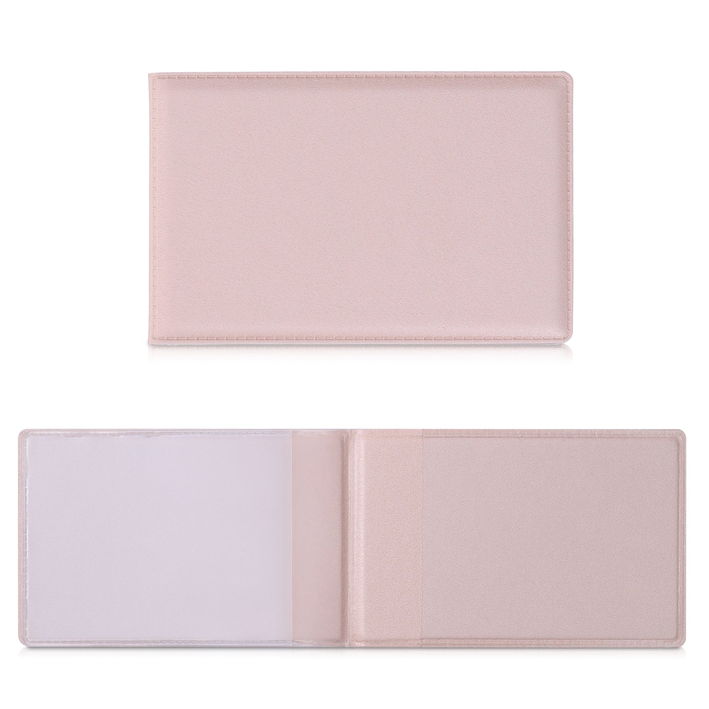 kwmobile 3in1 Kartenetui aus Kunstleder - 10 x 6,5cm - Mini Kreditkarten Wallet - Etui für Karten im Scheckkartenformat