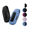 kwmobile Clip Halter kompatibel mit Fitbit Inspire 3 / Inspire 2 / Ace 3 - Silikon Fitnesstracker Halterung - ohne Tracker Schwarz  [dsg11]