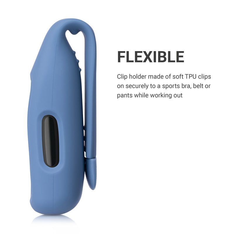 kwmobile Clip Halter kompatibel mit Fitbit Inspire 3 / Inspire 2 / Ace 3 Fitnesstracker Halterung ohne Tracker