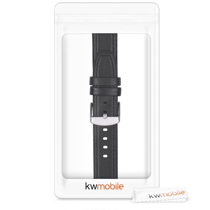 kwmobile Uhrenarmband für Huami Amzfit GTR / GTR 2 / GTR 3 / GTR 4 Armband Ersatzarmband für Fitnesstracker mit Uhrenverschluss Wechselarmband Smartwatch