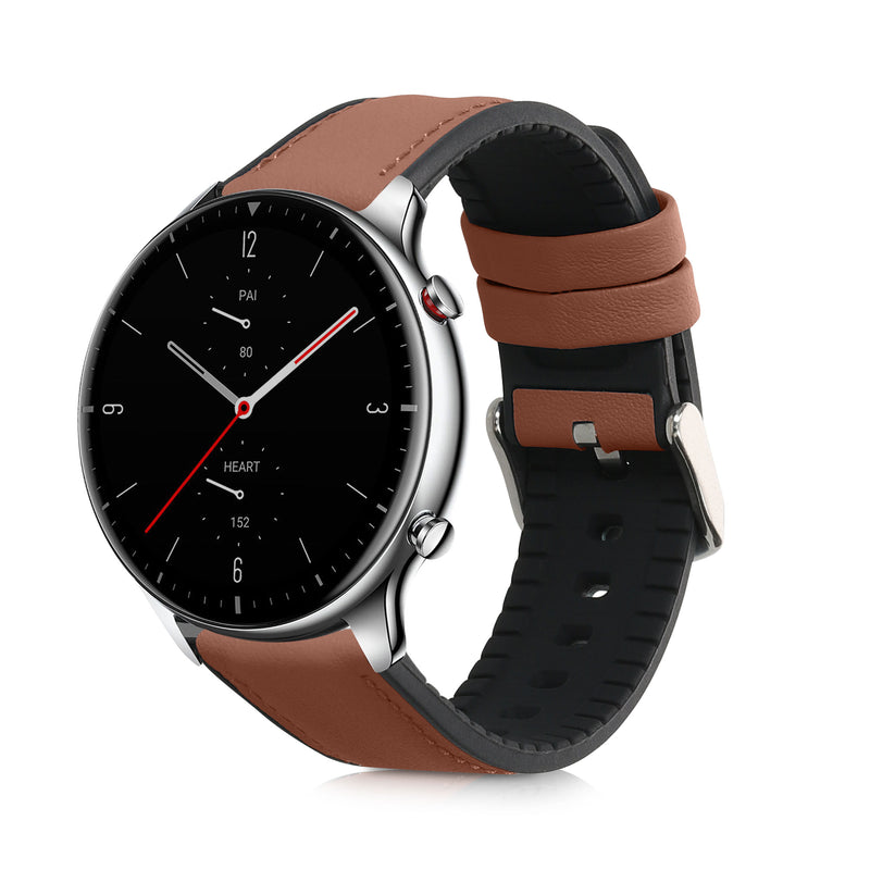 kwmobile Uhrenarmband für Huami Amzfit GTR / GTR 2 / GTR 3 / GTR 4 Armband Ersatzarmband für Fitnesstracker mit Uhrenverschluss Wechselarmband Smartwatch