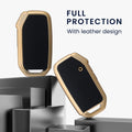 kwmobile Autoschlüssel Hülle kompatibel mit Kia 3-Tasten Smart Key Autoschlüssel - Schlüsselhülle Cover