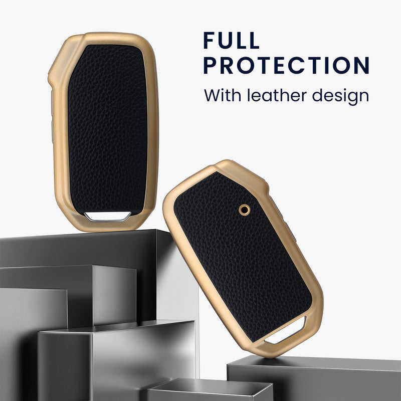 kwmobile Autoschlüssel Hülle kompatibel mit Kia 3-Tasten Smart Key Autoschlüssel - Schlüsselhülle Cover