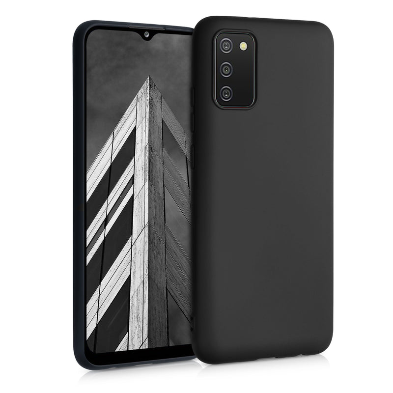 kwmobile Handyhülle für Samsung Galaxy A02s Hülle - Kabelloses Laden - Schutzhülle Cover