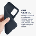 kwmobile Handyhülle für Samsung Galaxy A02s Hülle - Kabelloses Laden - Schutzhülle Cover