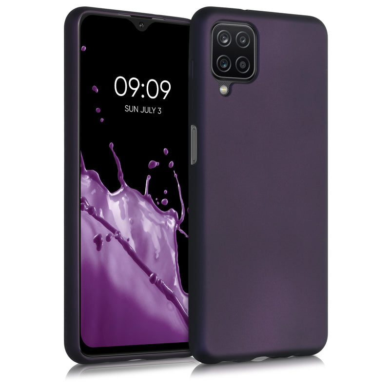 kwmobile Handyhülle für Samsung Galaxy A12 Hülle Silikon Case Schutzhülle Cover
