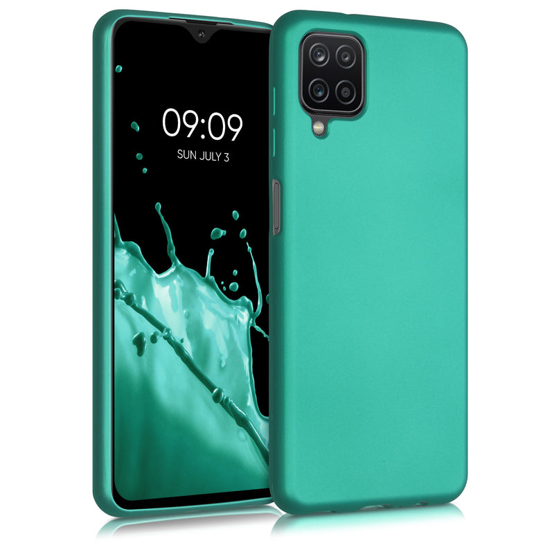 kwmobile Handyhülle für Samsung Galaxy A12 Hülle Silikon Case Schutzhülle Cover