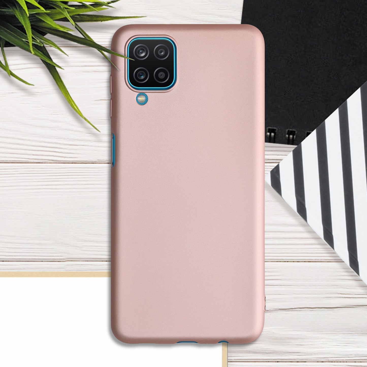 kwmobile Handyhülle für Samsung Galaxy A12 Hülle Silikon Case Schutzhülle Cover