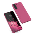 kwmobile Handyhülle für Samsung Galaxy S21 - Kabelloses Laden - Schutzhülle Cover