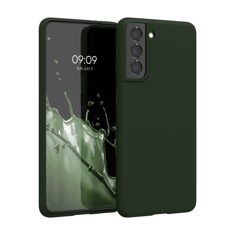 kwmobile Handyhülle für Samsung Galaxy S21 - Kabelloses Laden - Schutzhülle Cover