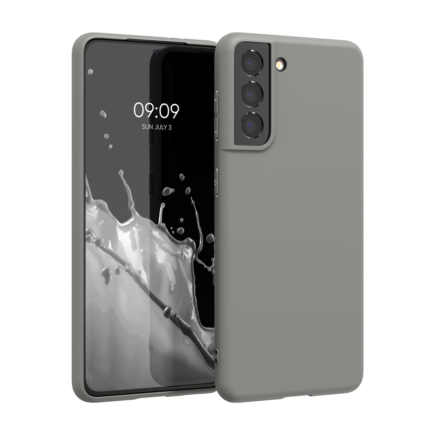 kwmobile Handyhülle für Samsung Galaxy S21 - Kabelloses Laden - Schutzhülle Cover