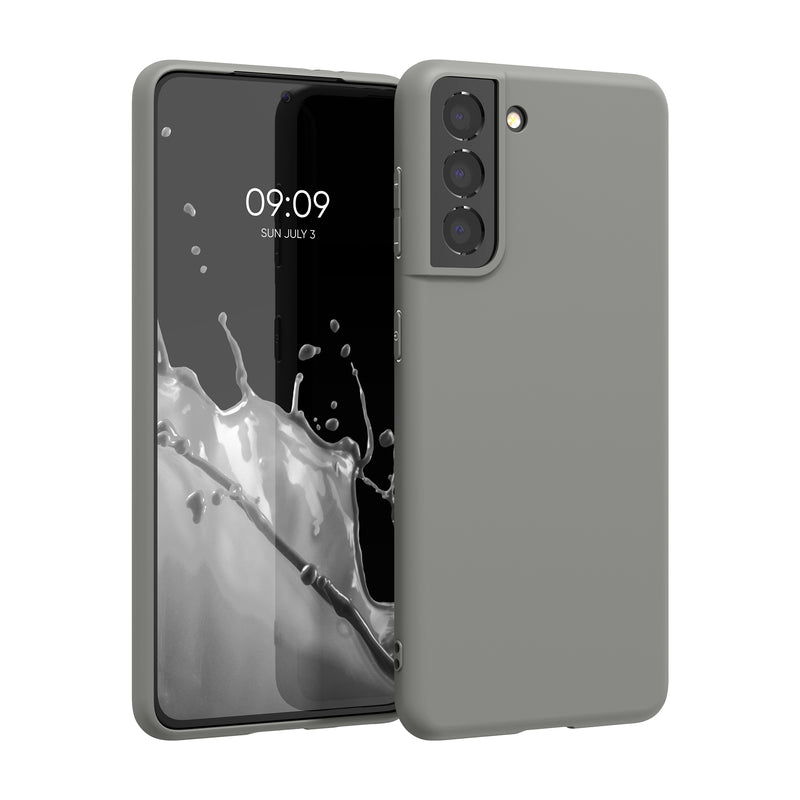 kwmobile Handyhülle für Samsung Galaxy S21 - Kabelloses Laden - Schutzhülle Cover