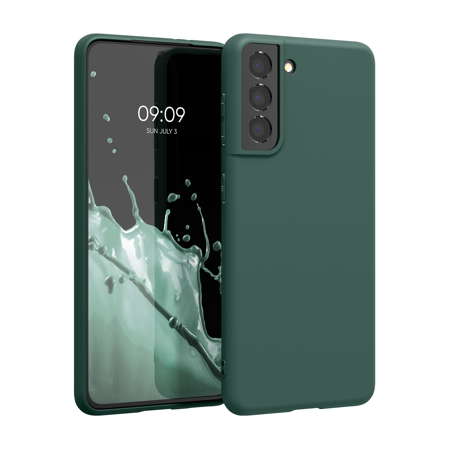 kwmobile Handyhülle für Samsung Galaxy S21 - Kabelloses Laden - Schutzhülle Cover