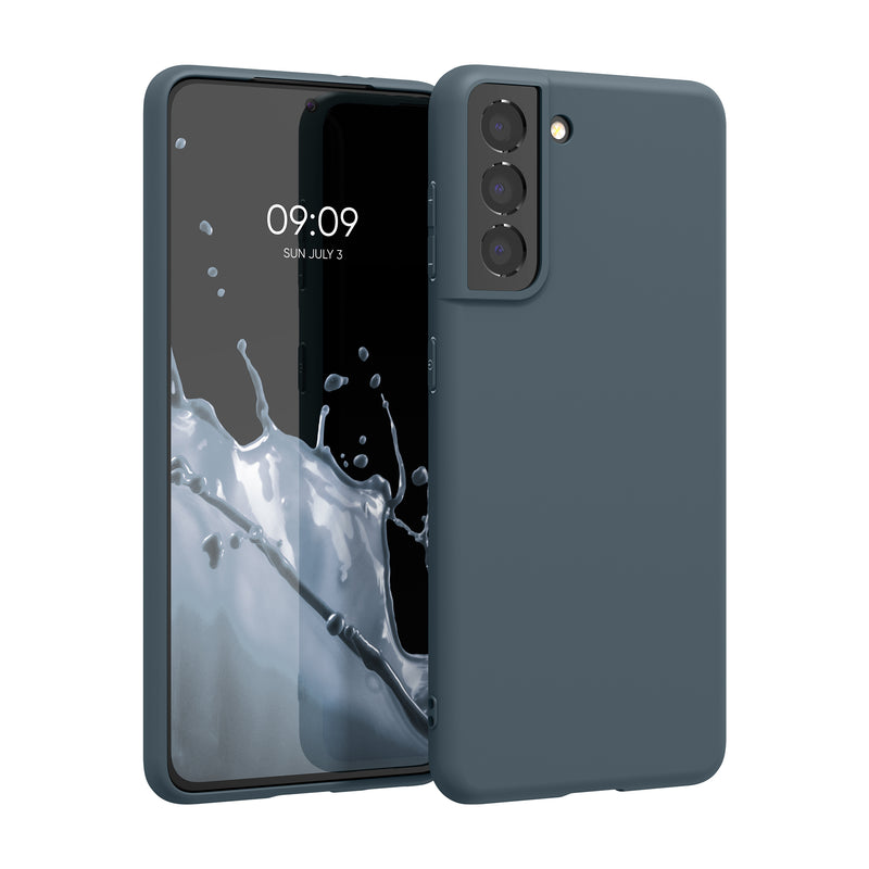 kwmobile Handyhülle für Samsung Galaxy S21 - Kabelloses Laden - Schutzhülle Cover