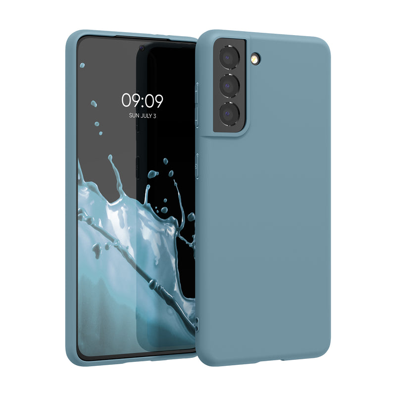 kwmobile Handyhülle für Samsung Galaxy S21 - Kabelloses Laden - Schutzhülle Cover