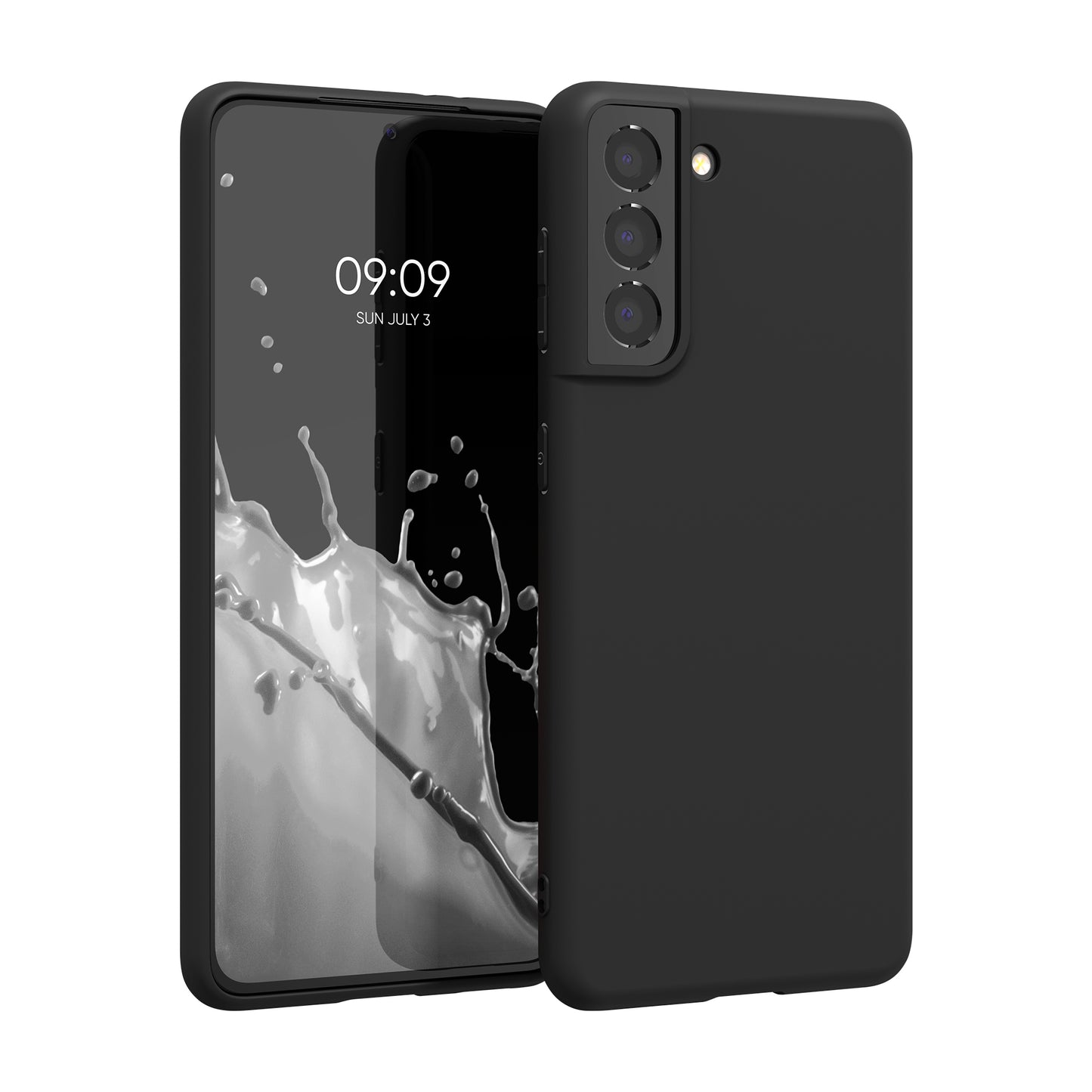 kwmobile Handyhülle für Samsung Galaxy S21 - Kabelloses Laden - Schutzhülle Cover