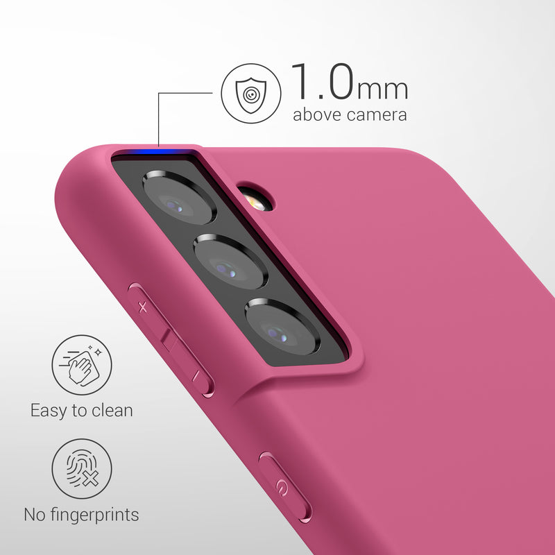 kwmobile Handyhülle für Samsung Galaxy S21 - Kabelloses Laden - Schutzhülle Cover