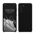kwmobile Handyhülle für Samsung Galaxy S21 Hülle - Case Silikon - Kabelloses Laden - Schutzhülle Cover