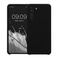 kwmobile Handyhülle für Samsung Galaxy S21 Hülle - Case Silikon - Kabelloses Laden - Schutzhülle Cover