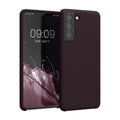 kwmobile Handyhülle für Samsung Galaxy S21 Hülle - Case Silikon - Kabelloses Laden - Schutzhülle Cover