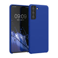 kwmobile Handyhülle für Samsung Galaxy S21 Hülle - Case Silikon - Kabelloses Laden - Schutzhülle Cover