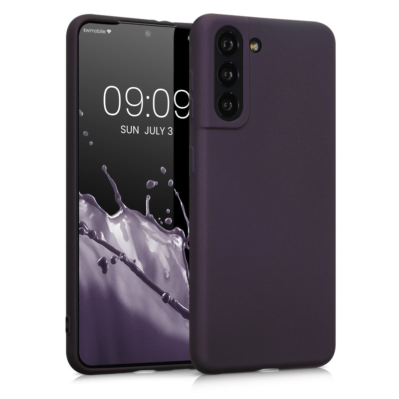 kwmobile Handyhülle für Samsung Galaxy S21 Hülle - Silikon Case Schutzhülle Cover