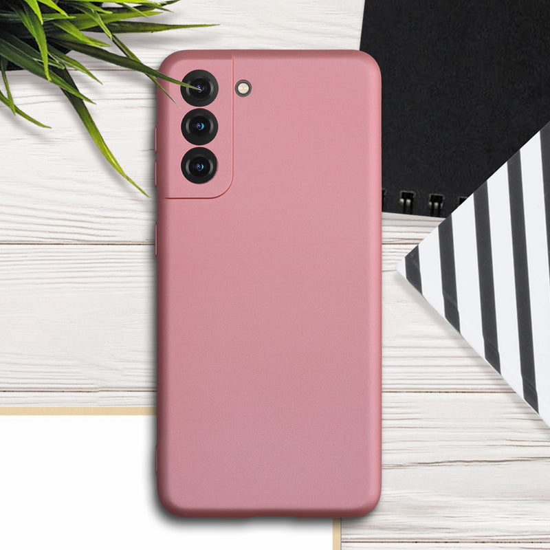 kwmobile Handyhülle für Samsung Galaxy S21 Hülle - Silikon Case Schutzhülle Cover
