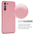 kwmobile Handyhülle für Samsung Galaxy S21 Hülle - Silikon Case Schutzhülle Cover