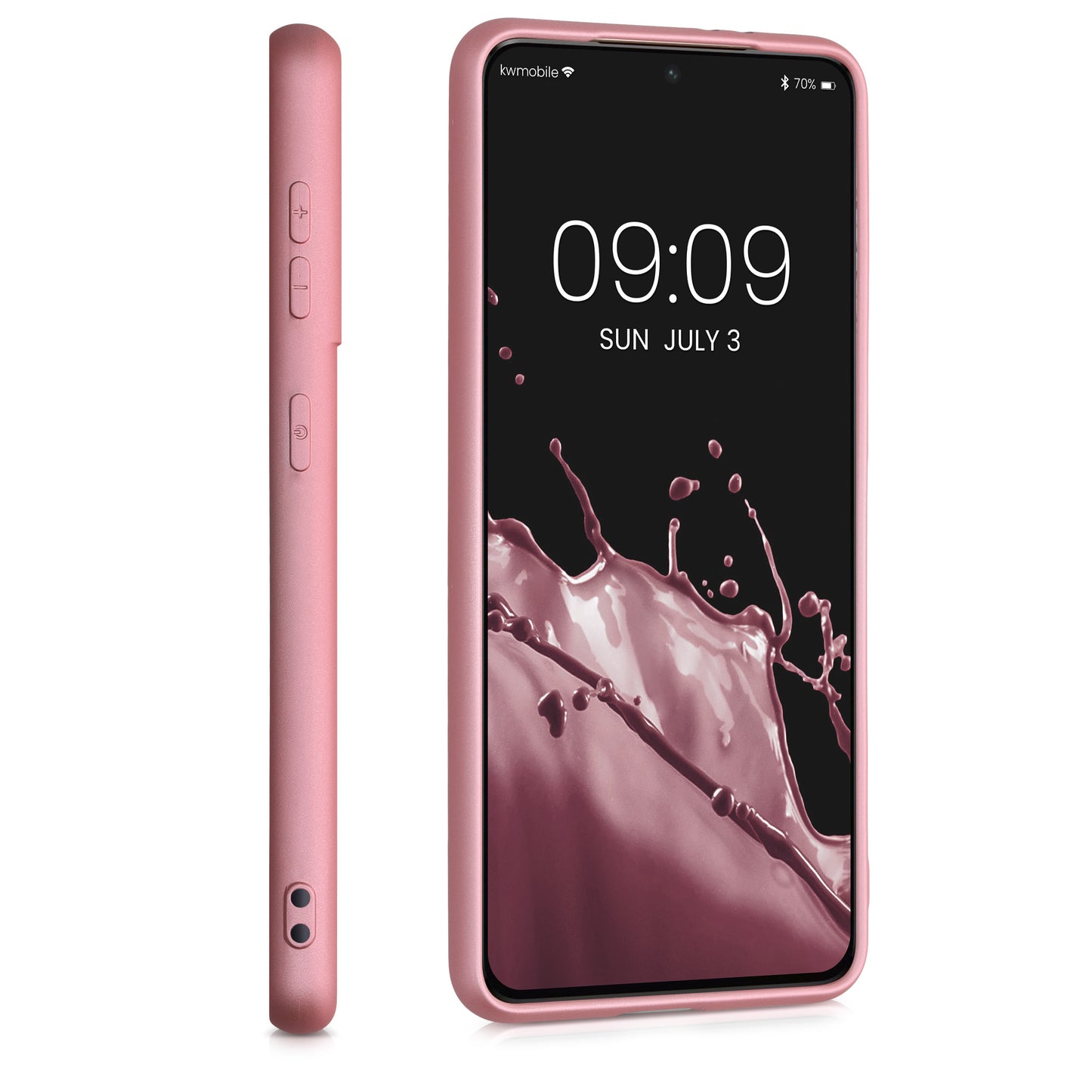 kwmobile Handyhülle für Samsung Galaxy S21 Hülle - Silikon Case Schutzhülle Cover