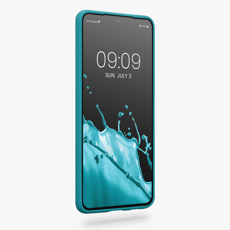 kwmobile Handyhülle für Samsung Galaxy S21 Plus Hülle - Kabelloses Laden - Schutzhülle Cover