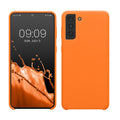 kwmobile Handyhülle für Samsung Galaxy S21 Plus Hülle - Case Silikon - Kabelloses Laden - Schutzhülle Cover
