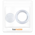 kwmobile Start/Stopp-Knopf Ringrahmen und Abdeckung kompatibel mit Land Rover Jaguar Start-Stop Button