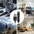 kwmobile USB Kabel Charger kompatibel mit Polar Unite Ladekabel - Smart Watch Ersatzkabel - Fitnesstracker Aufladekabel