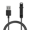 kwmobile USB Kabel Charger kompatibel mit Polar Unite Ladekabel - Smart Watch Ersatzkabel - Fitnesstracker Aufladekabel in Schwarz Schwarz  