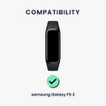 kwmobile Uhrenarmband für Samsung Galaxy Fit 2 Armband Fitnesstracker Band Set Ersatzarmband Smartwatch