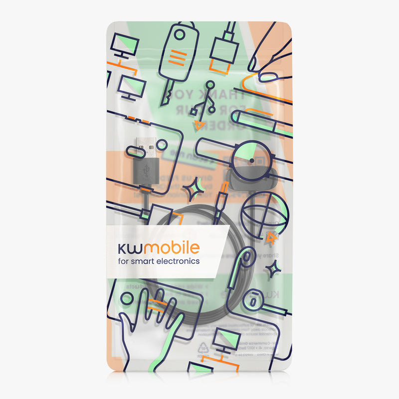 kwmobile USB Kabel Charger kompatibel mit Huami Amazfit Bip U / Bip U Pro / GTS 2e / GTR 2e / GTS 2 Mini / Pop Ladekabel Smart Watch Ersatzkabel Fitnesstracker Aufladekabel