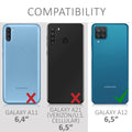 3x Folie kristallklar für Samsung Galaxy A12