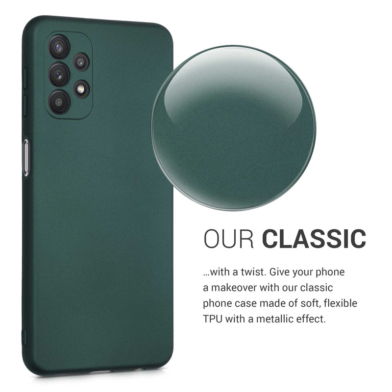 kwmobile Handyhülle für Samsung Galaxy A32 5G Hülle - Silikon Case - Schutzhülle Cover