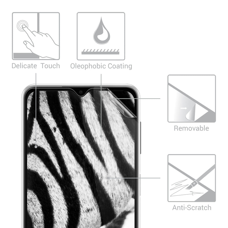 3x Folie kristallklar für Samsung Galaxy A32 5G