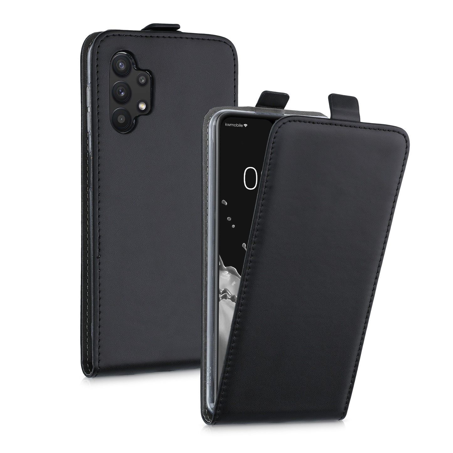 kwmobile Schutzhülle kompatibel mit Samsung Galaxy A32 5G - Flip Case Handyhülle