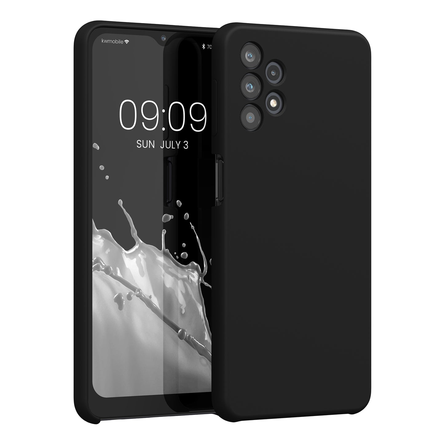 kwmobile Handyhülle für Samsung Galaxy A32 5G Hülle - Case Silikon - Kabelloses Laden - Schutzhülle Cover