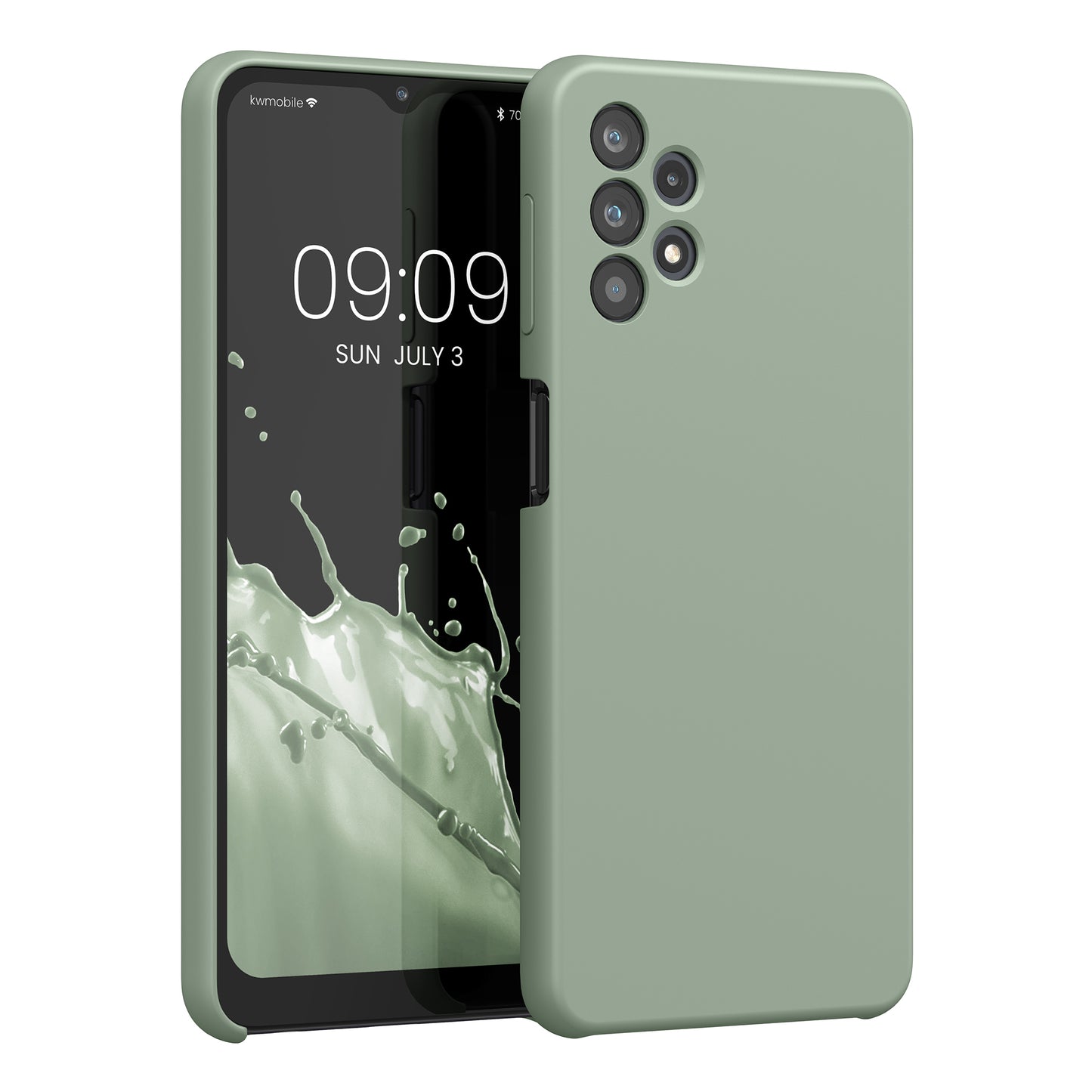 kwmobile Handyhülle für Samsung Galaxy A32 5G Hülle - Case Silikon - Kabelloses Laden - Schutzhülle Cover