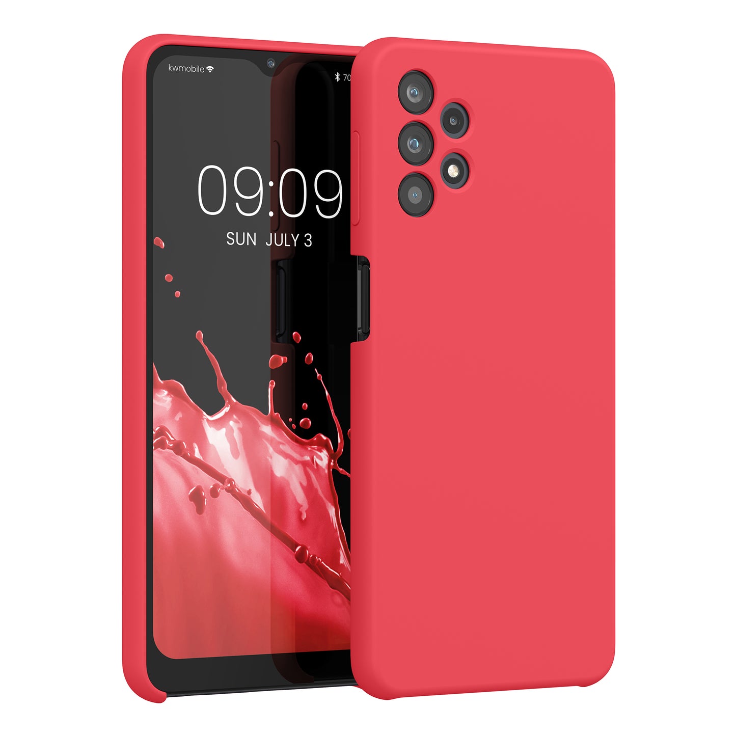 kwmobile Handyhülle für Samsung Galaxy A32 5G Hülle - Case Silikon - Kabelloses Laden - Schutzhülle Cover
