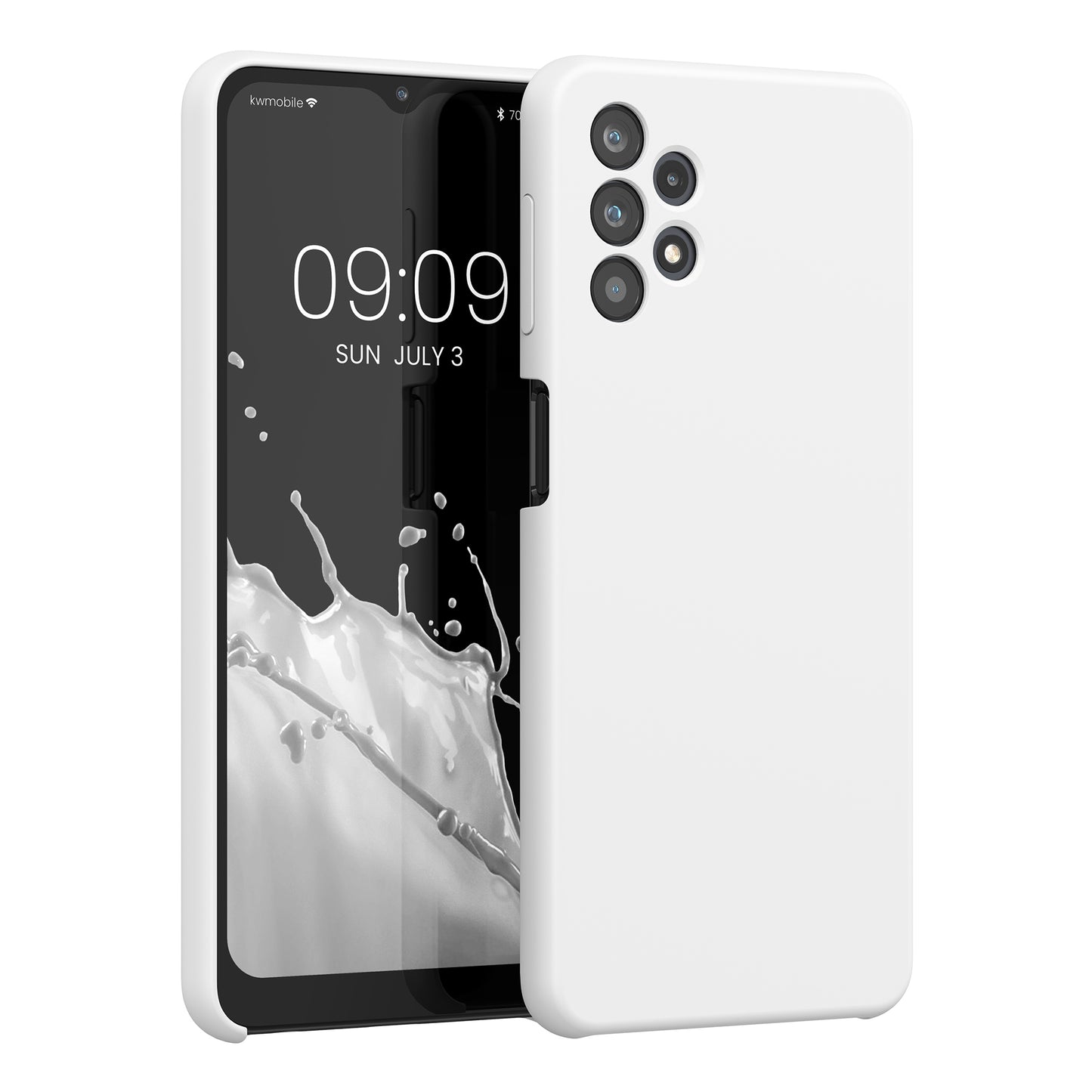 kwmobile Handyhülle für Samsung Galaxy A32 5G Hülle - Case Silikon - Kabelloses Laden - Schutzhülle Cover