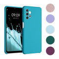 kwmobile Hülle kompatibel mit Samsung Galaxy A32 5G Hülle - Silikon Handy Case - Handyhülle weiche Oberfläche - kabelloses Laden - Honiggelb Honiggelb  